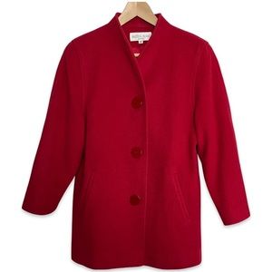KRISTEN BLAKE Vintage Wool Coat Petite Size 6
